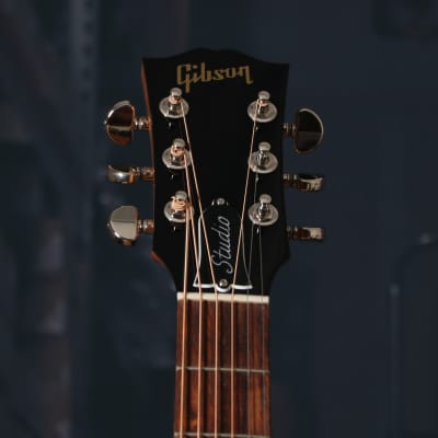 Gibson J-45 Studio Rosewood Acoustic-Electric Guitar Rosewood Burst (serial- 3020) image 7