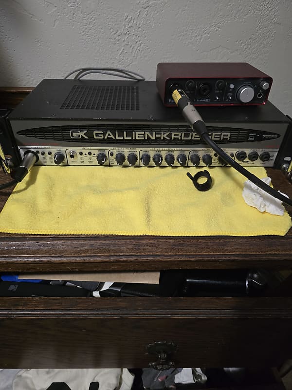 Gallien-Krueger 700RB-II 450-Watt Biamp Bass Amp Head | Reverb