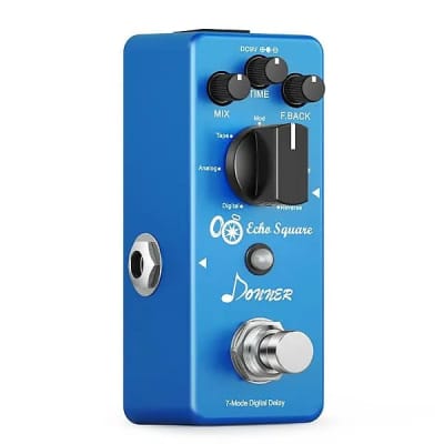 Donner Digital Reverb Pédale d'Effet pour Guitare 7 Modes 