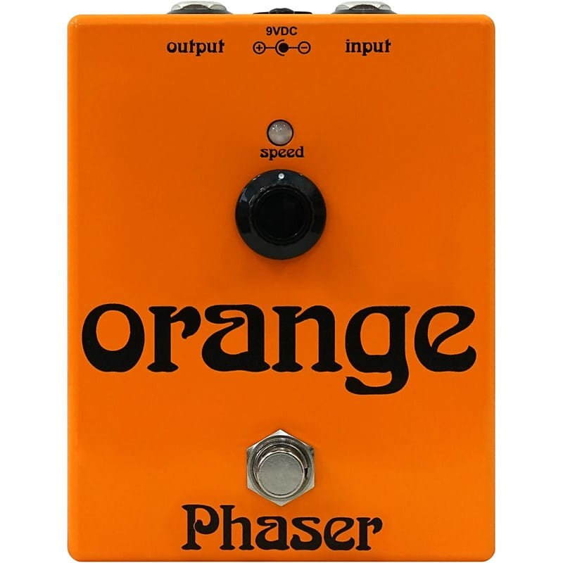 Orange Phaser Pedal image 1