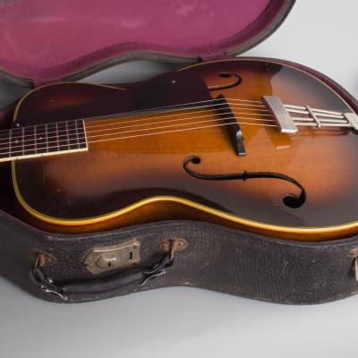 C. F. Martin  C-2 Arch Top Acoustic Guitar (1937), ser. #66518, original black hard shell case. image 12