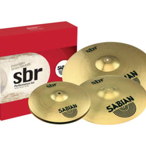 Sabian SBR5003G SBR Performance 10" / 14" / 16" / 20" Cymbal Pack