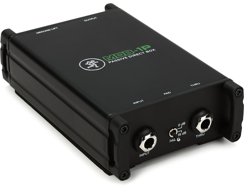 Amazon.com: Mackie MDB-1P 1-Channel Passive Direct Box