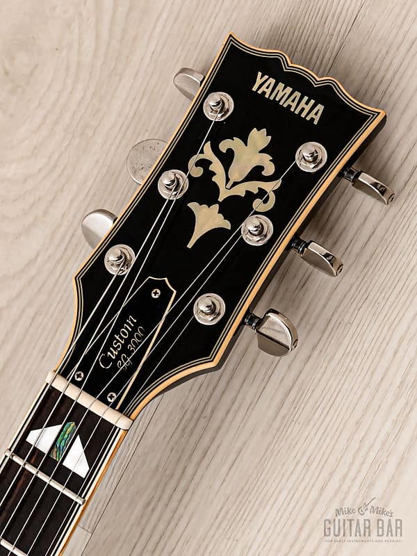 1991 Yamaha SG3000 Custom Vintage Guitar Black Sparkle w