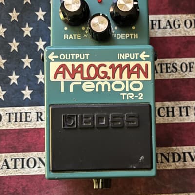 used Boss TR-2 Tremolo with XTS Multi Mode Mod, Mint Condition