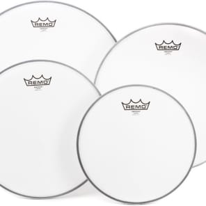 Remo Emperor Coated 4-piece Tom Pack - 10/12/14/16 inch image 1