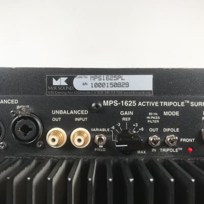 (Rare) Miller & Kreisel M&K Sound MPS-1625-PL Active Surround Speaker image 8