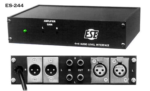 BRAND NEW ESE ES-244 4x4 Audio Level Interface image 1