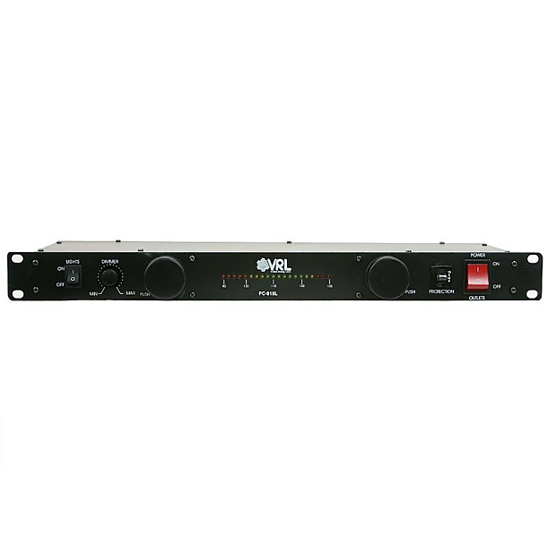 VRL PC-815L Rack Mounted Power Conditioner with Lights image 1