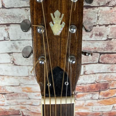 Vintage Lyle Acoustic Guitar Martin Copy MIJ Japanese Gibson Lawsuit Harmony Kay image 3