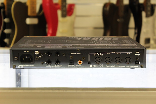 Edirol Sound Canvas SD-80 MIDI Sound Generator | Reverb