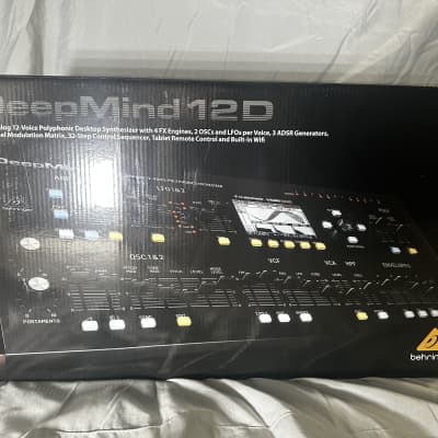 Behringer DeepMind 12D Desktop 12-Voice Polyphonic Analog Synth Module 2016 - *OPEN BOX*