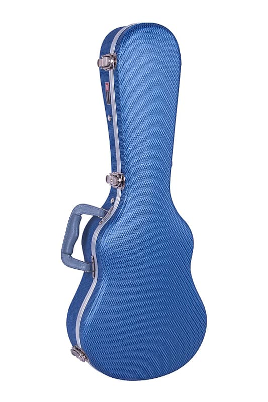 Crossrock, 0-String CRA800 Ukulele, Super Lightweight ABS Molded Hard Case (Tenor, Blue), (CRA860TUBL) image 1
