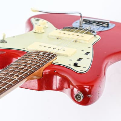 Fender Jazzmaster Factory Dakota Red over Sunburst 1962 image 10
