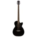 Fender CB-60SCE Acoustic Electric Bass Guitar in Black