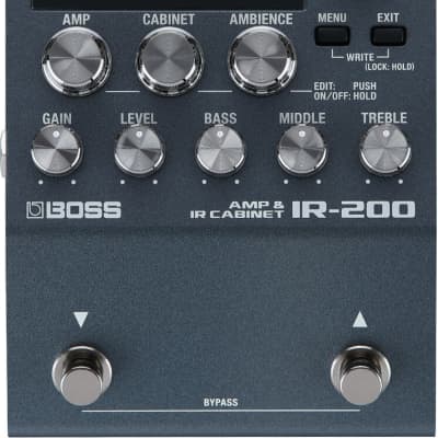 Boss IR-200 Amp & Cabinet Impulse Response Pedal image 1