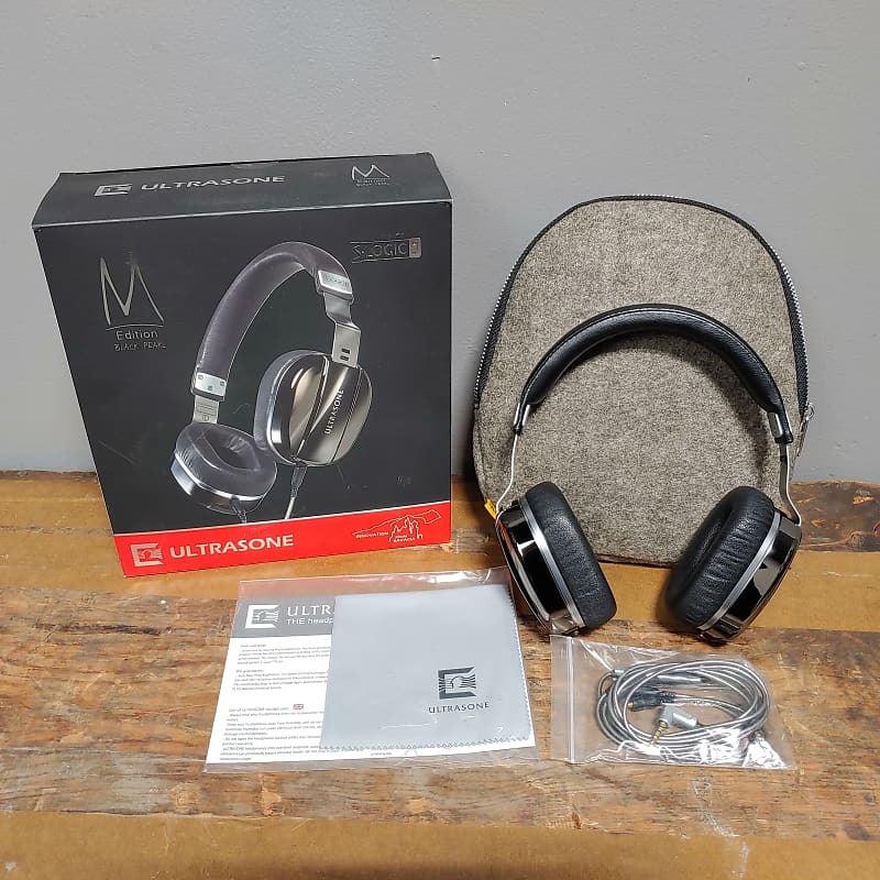 Ultrasone Edition M Black Pearl S-Logic Plus Headphones with box