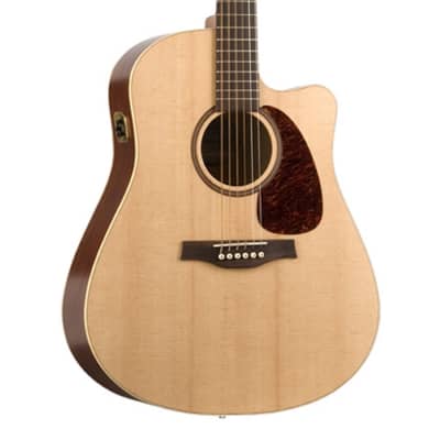 Seagull Coastline SLIM CW Spruce QIT Acoustic Electric Guitar with Gig Bag MADE In CANADA for sale