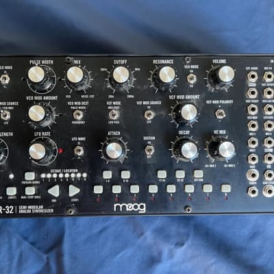 Moog Mother-32 Tabletop / Eurorack Semi-Modular Synthesizer 2015 - Present - Black image 2