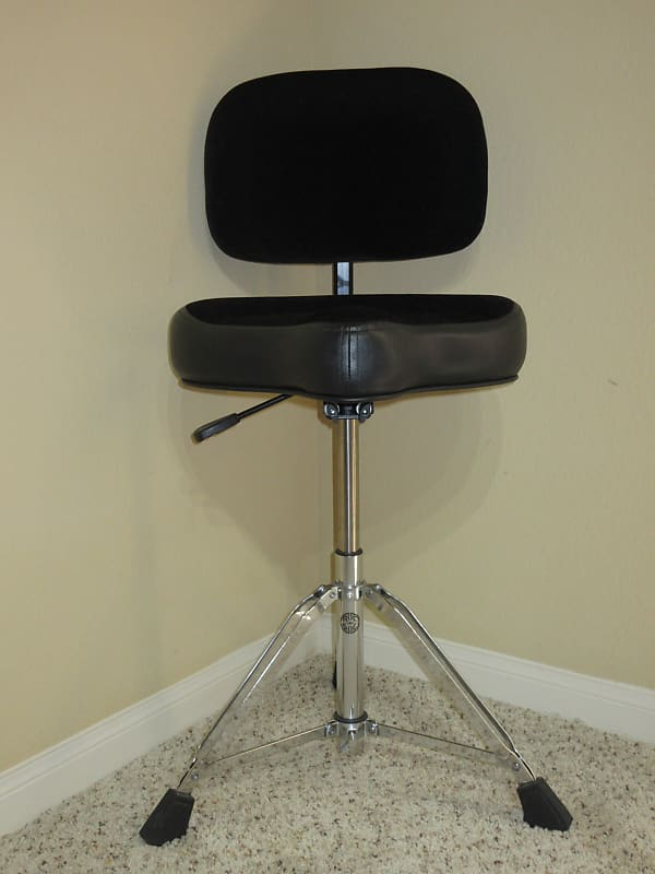 RocNSoc Nitro Gas Drum Throne and BackrestBlack Reverb