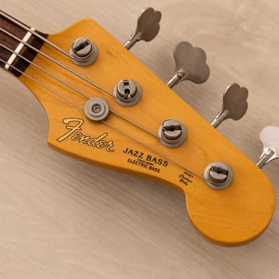 2014 Fender Jazz Bass '62 Vintage Reissue JB62/VSP, Sunburst Nitro Lacquer w/ USA Pickups, Japan MIJ image 4