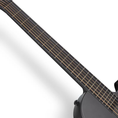 Enya Nova Go Carbon Fiber Acoustic Guitar Black (1/2 Size) image 6