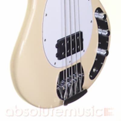 Sterling By Musicman SUB RAY4 Bass Guitar, Vintage Cream, Jatoba Fingerboard image 4