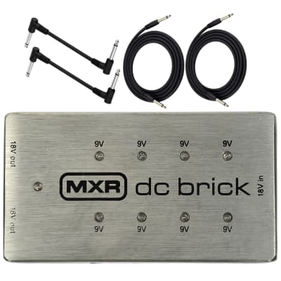 MXR M237 DC Brick Power Supply for Effects Pedals with Cables image 13