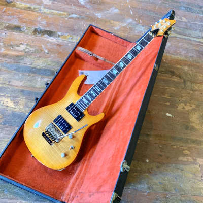 Jackson Stars NASL-160 Amber burst charvelle original mij