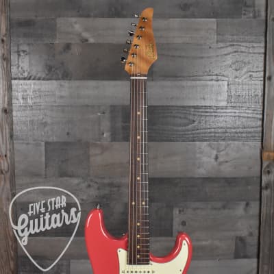 Suhr Classic S LE - Fiesta Red with Hard Shell Case image 3