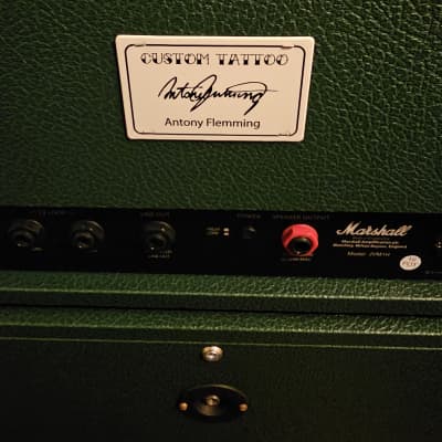 Marshall Custom Shop Tattoo JVM1H 1W Head w/ C110 Cabinet, Antony Flemming image 10