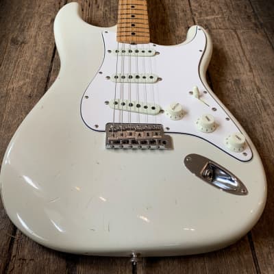 2019 Fender Custom Shop Ltd. Edition Jimi Hendrix Strat Izabella - Aged Olympic White image 8
