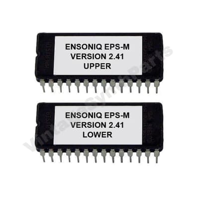 Ensoniq EPS-M - Version 2.41 Firmware update eprom set rom Epsm Scsi Sampler Vintage