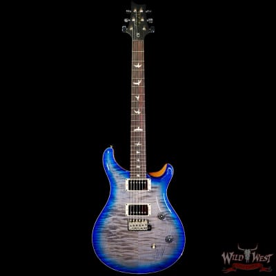 Paul Reed Smith PRS Wild West Guitars 2023 Special Run CE 24 Painted Black Neck 57/08 Pickups Faded Grey Black Blue Burst image 3