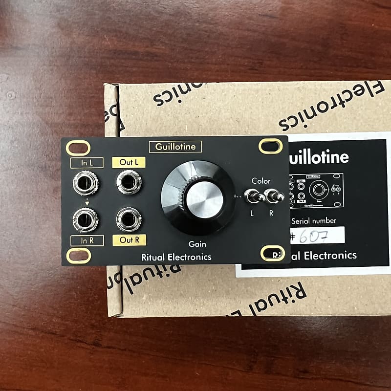 Ritual Electronics Guillotine Stereo Distortion 1U Intellijel 2020´s image 1