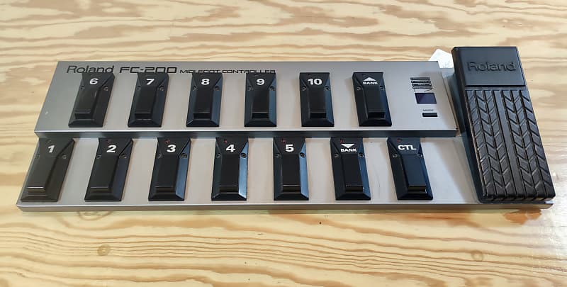 動作確認済 Roland FC-200 MIDI フットコントローラー ROLAND FC-200 MIDI Foot Controller | eBay