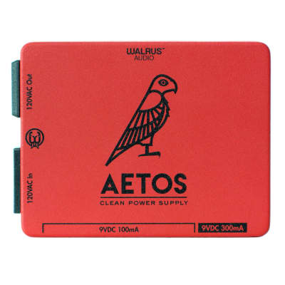 Walrus Audio Aetos 8 Output Power Supply, Red (Gear Hero Exclusive) image 1