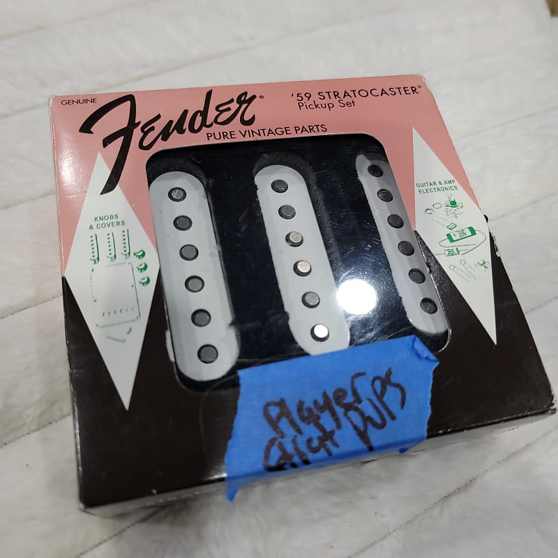 Fender Player Stratocaster Strat Alnico 5 Single Coil Pickups