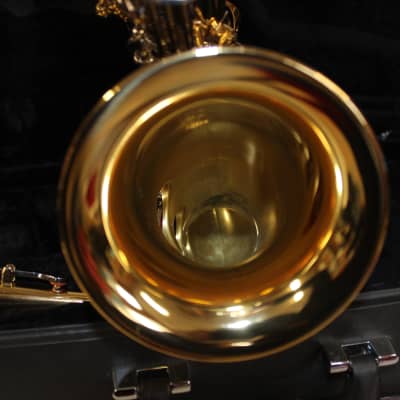 Yamaha YAS-26 Eb Student Alto Saxophone - Gold Lacquer & Nickel-Plate image 19