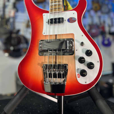 NEW 2024 Rickenbacker 4003FG Fireglo 4-String Bass 4003 | OHSCase 720 Auth Dealer image 2