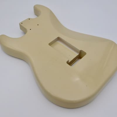 4lbs 4oz BloomDoom Nitro Lacquer Aged Relic Desert Sand S-Style Custom Guitar Body image 12