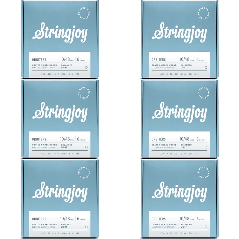 Stringjoy Orbiters Balanced Coated Nickelwound Electric Reverb