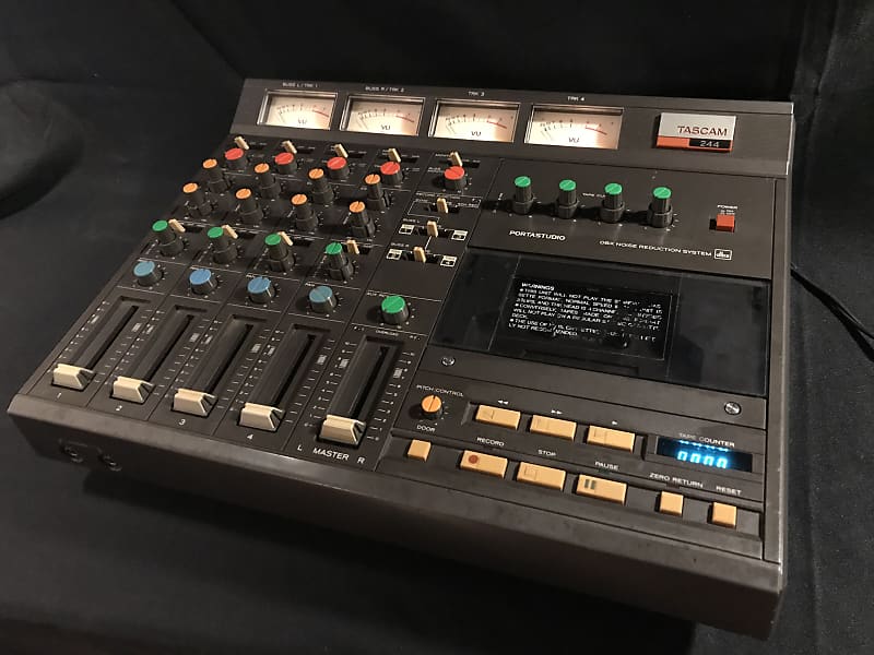 TASCAM 244 Portastudio - ABEX Tested -Serviced w/ New Belts + | Reverb