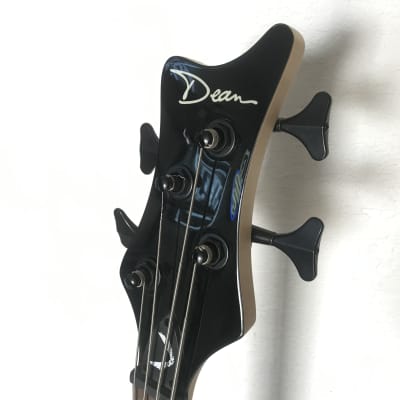 Dean Edge 09 4-String Bass Guitar Classic Black image 2