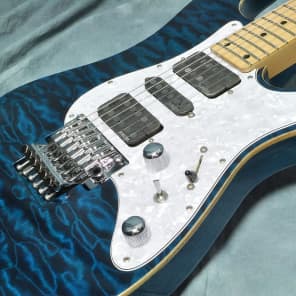 Schecter Japan SD-II-24-AS Blue Sunburst | Reverb