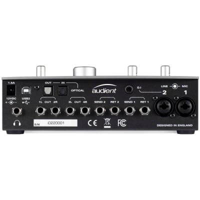 Audient iD22 High-Performance AD/DA USB Audio Interface & Monitoring System image 8
