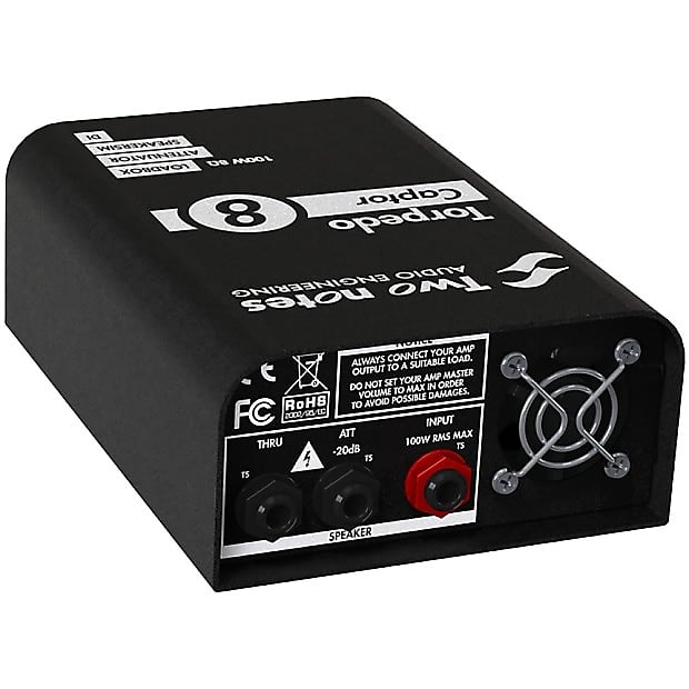 Two Notes Torpedo Captor Loadbox/Attenuator/DI - 8 Ohm | Reverb
