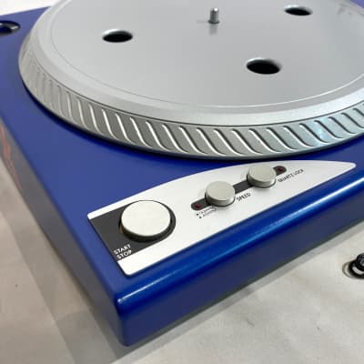 Vestax PDX-a1s Direct Drive Turntable Blue / Silver w/ Stanton 500