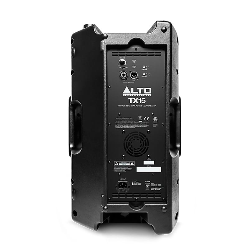 Alto TX15 600-Watt 15-Inch 2-Way Active PA Live Sound Loudspeaker