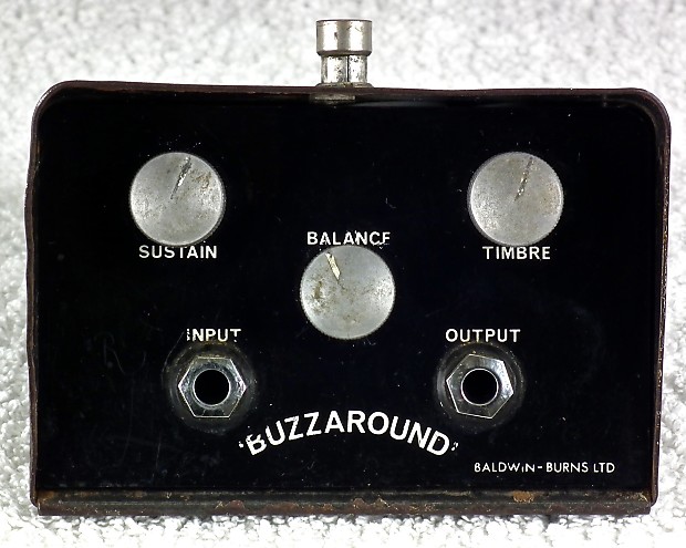 Baldwin Burns Buzzaround Fuzz 1966 | Reverb